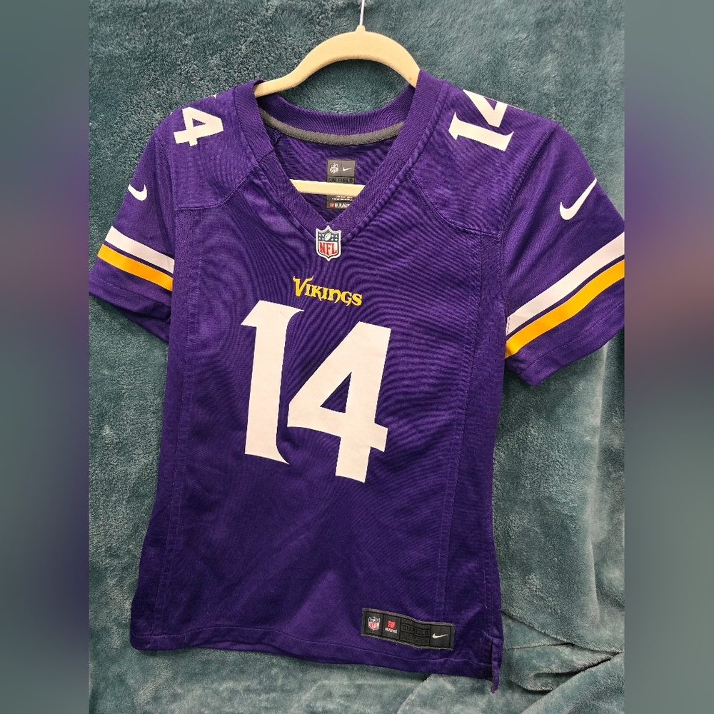 Minnesota Viking Nike On Field #14 Diggs Jersey Adult Size SM